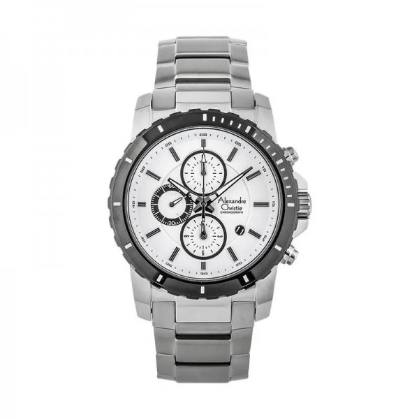 Alexandre Christie AC 6141 Silver White MCBTBSL